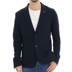 GIACCA FANTASIA BLU